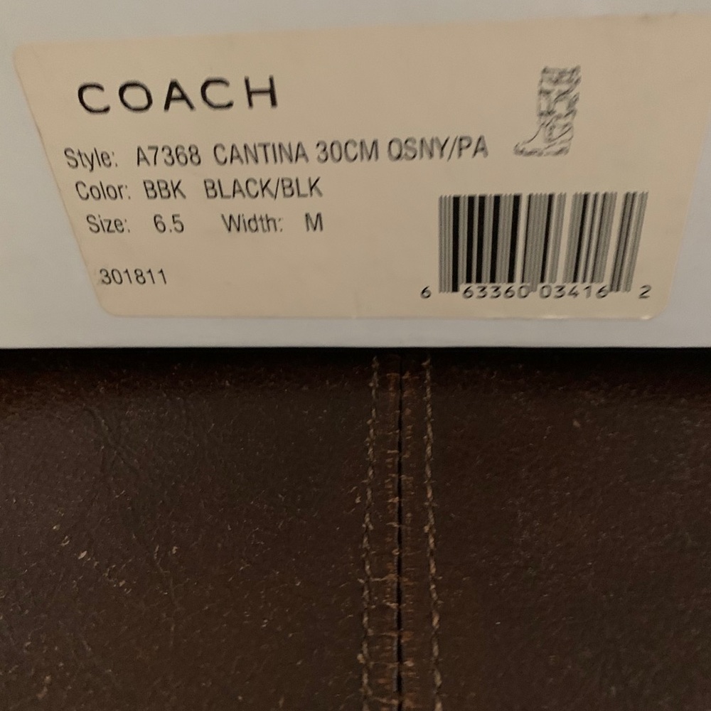 Coach winter boots
